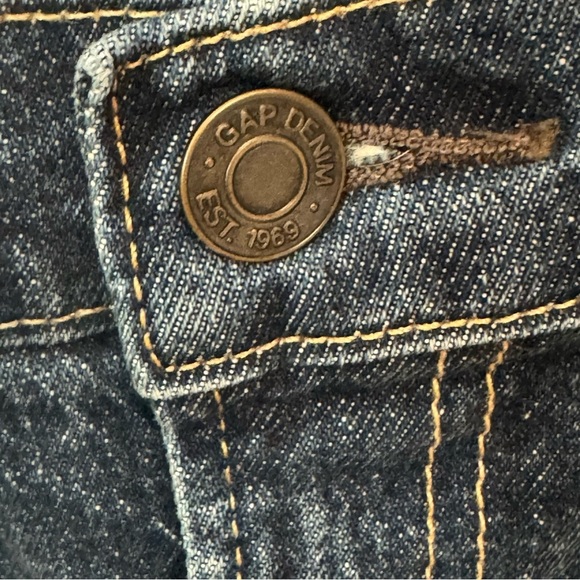 HP 🎉 GAP Maternity True Waistband Full Panel Cheeky Straight Ankle Jeans Size 28 - Picture 11 of 16